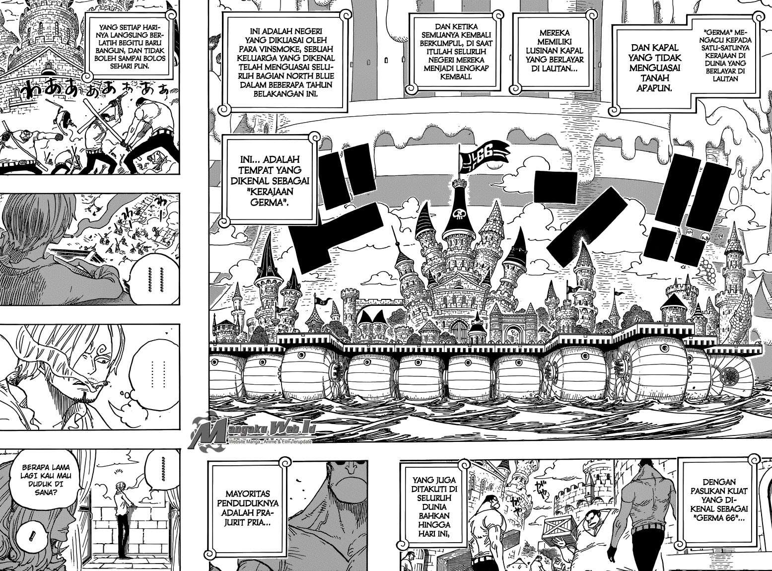 One Piece Chapter 832 Gambar 14