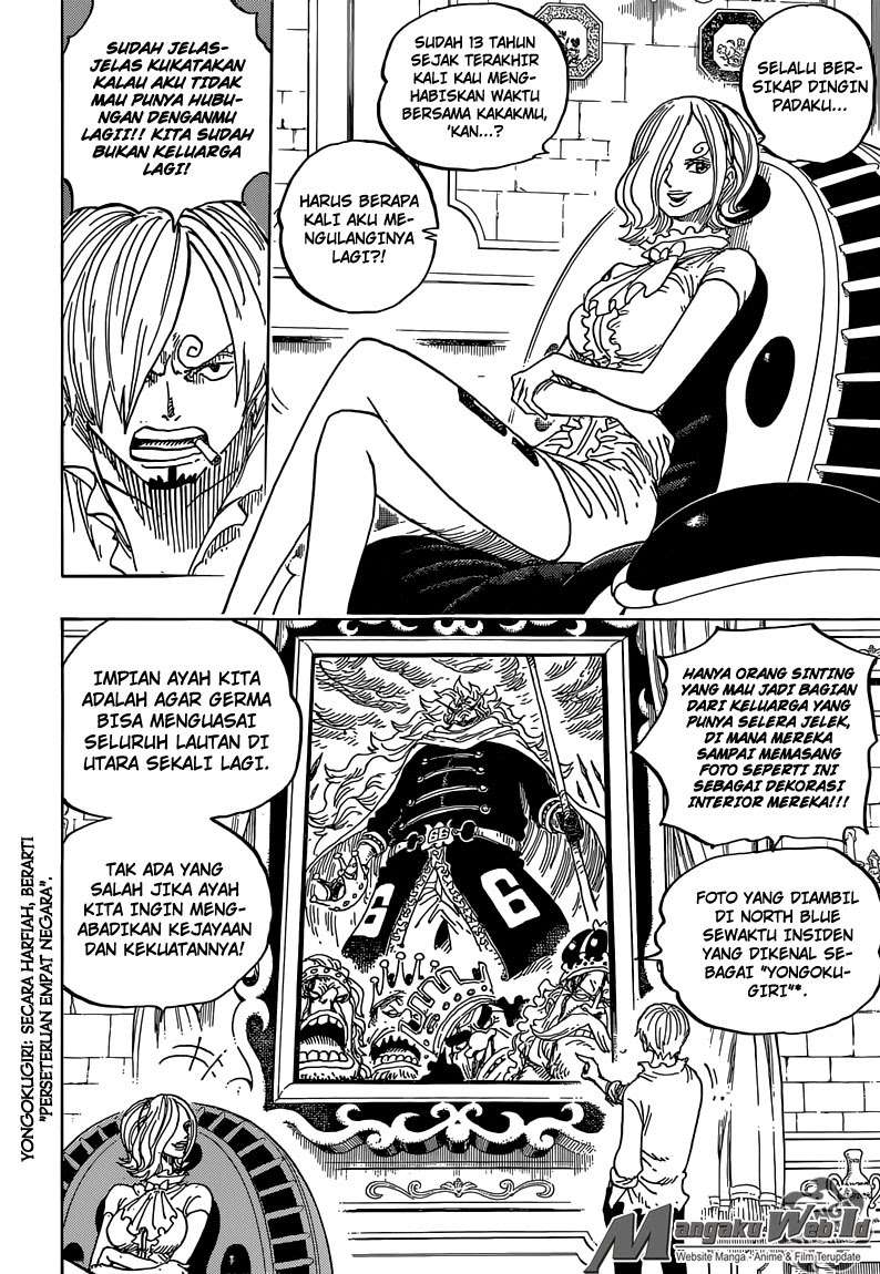 One Piece Chapter 832 Gambar 15