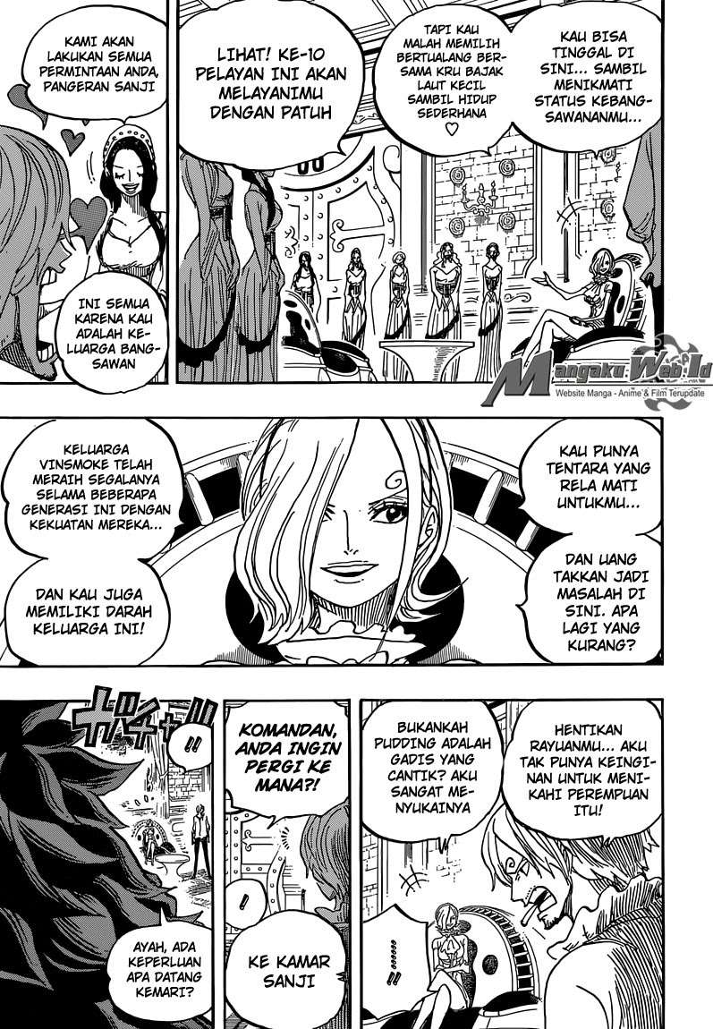 One Piece Chapter 832 Gambar 16