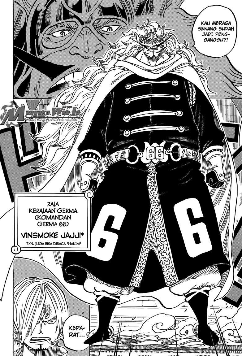 One Piece Chapter 832 Gambar 17