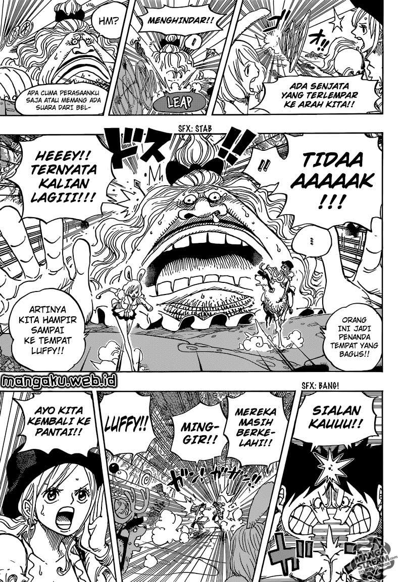 One Piece Chapter 832 Gambar 7