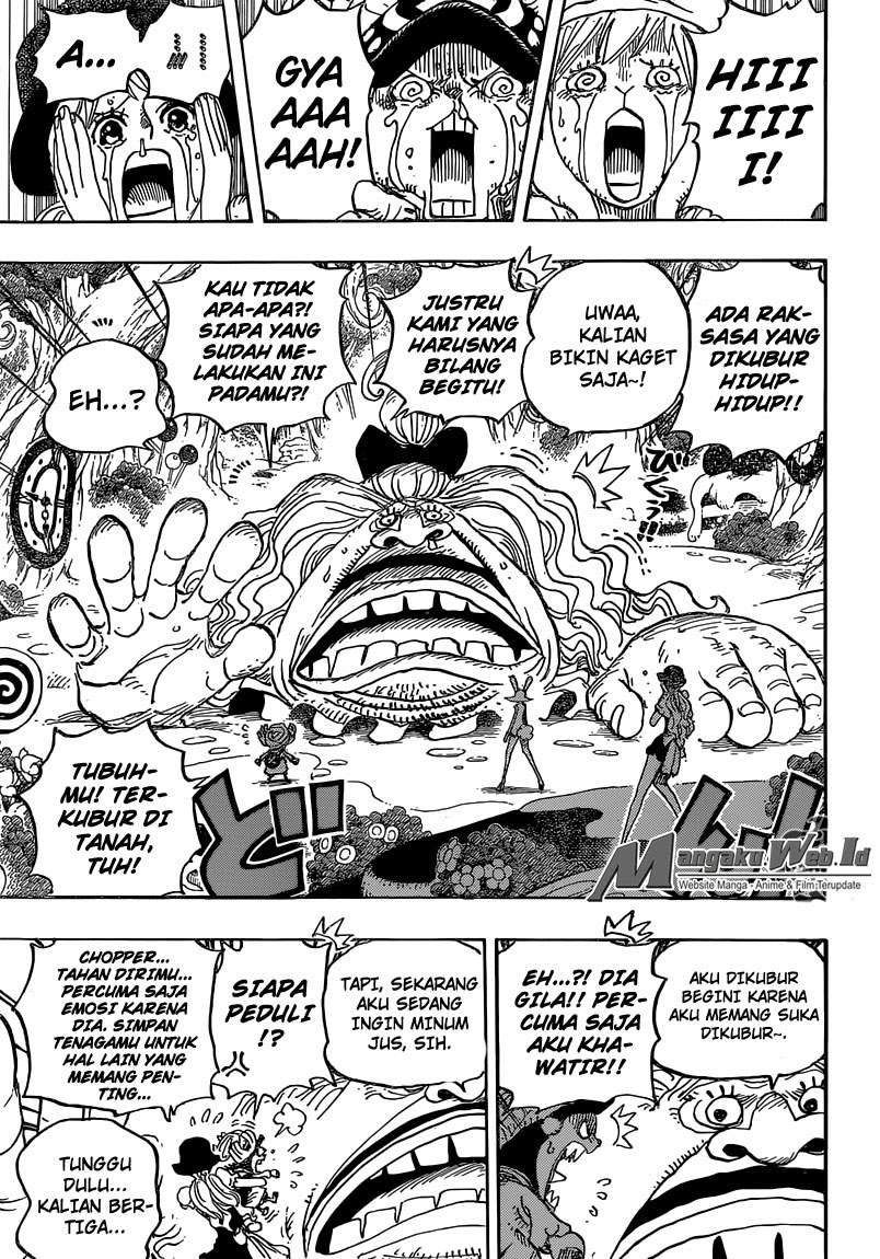 One Piece Chapter 831 Gambar 16