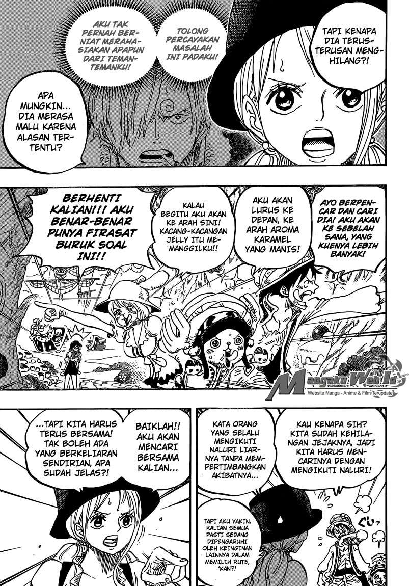 One Piece Chapter 831 Gambar 8