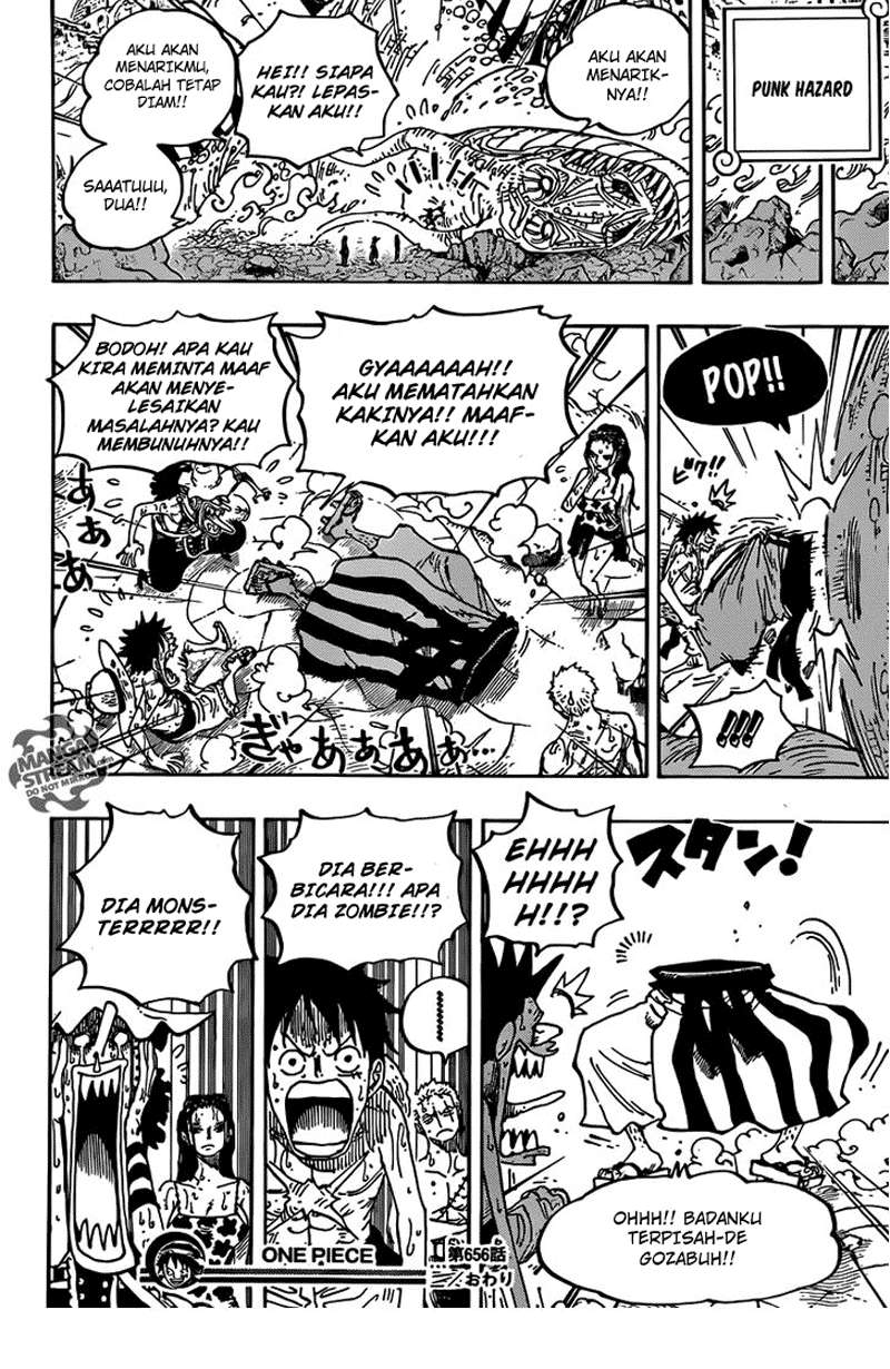 One Piece Chapter 656 Gambar 18