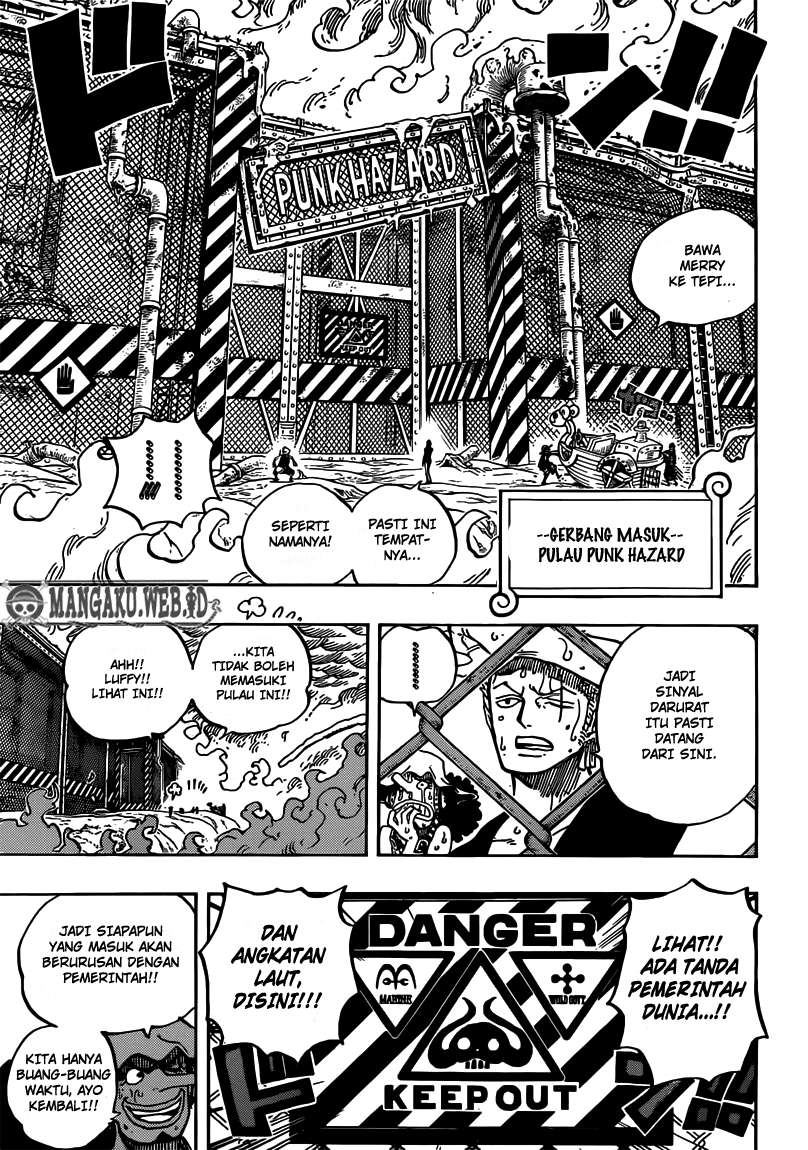 One Piece Chapter 655 Gambar 14