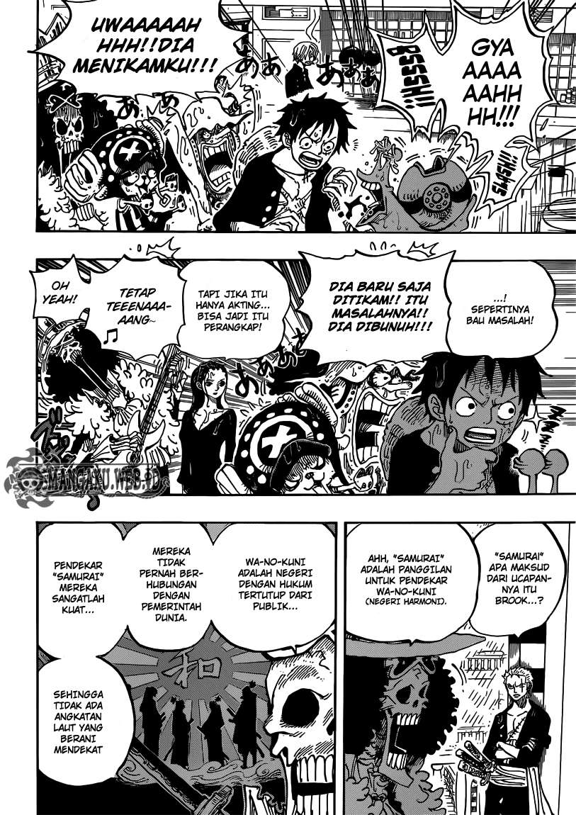 One Piece Chapter 655 Gambar 7