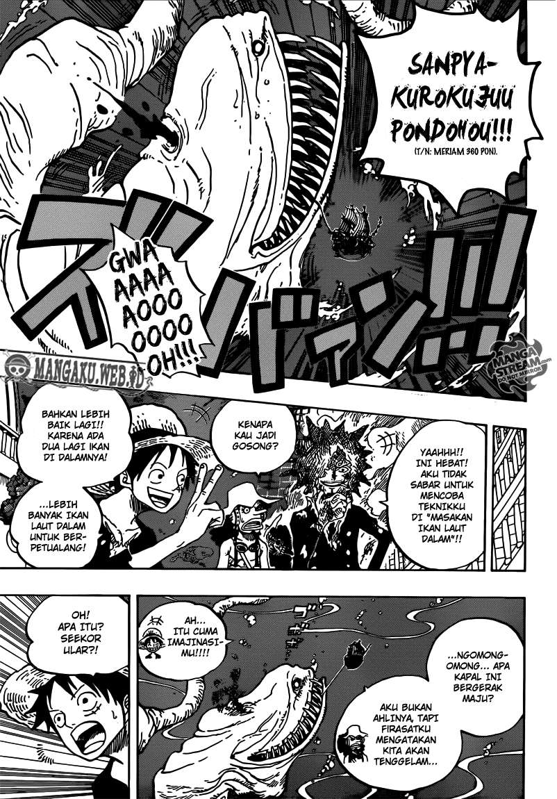 One Piece Chapter 654 Gambar 8