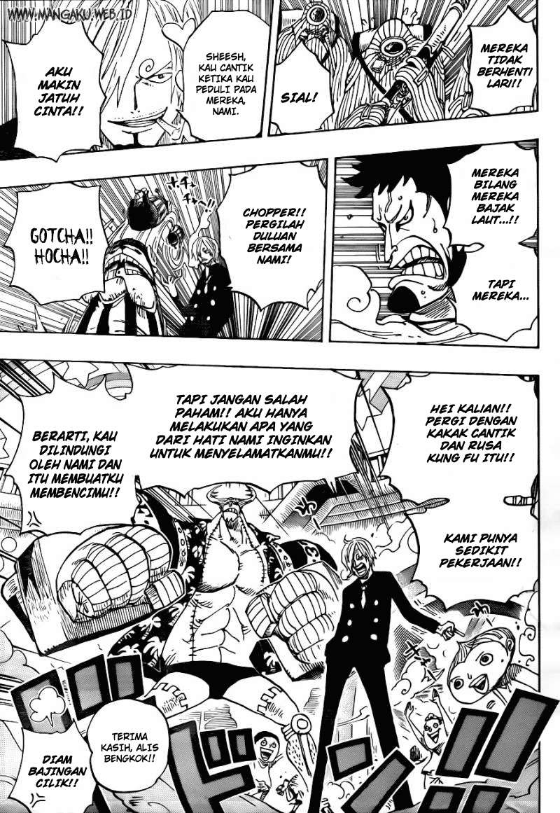 One Piece Chapter 658 Gambar 12