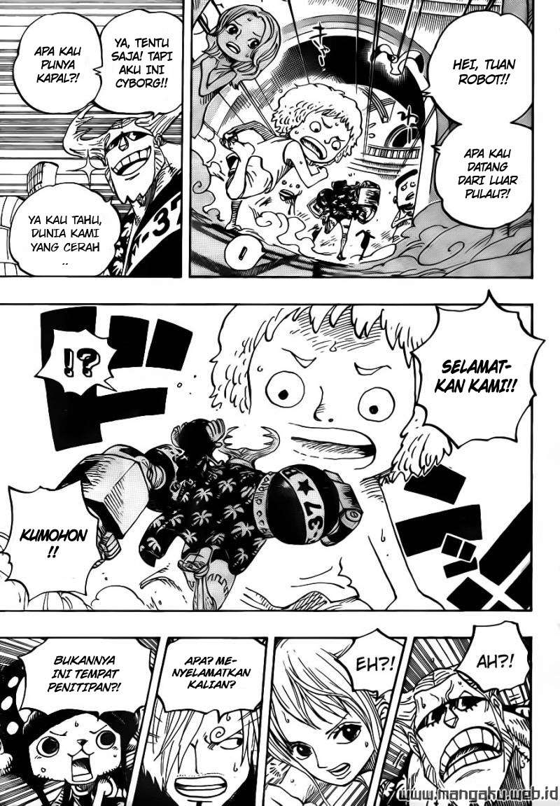One Piece Chapter 658 Gambar 6