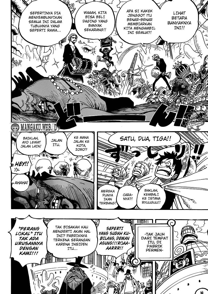 One Piece Chapter 651 Gambar 4