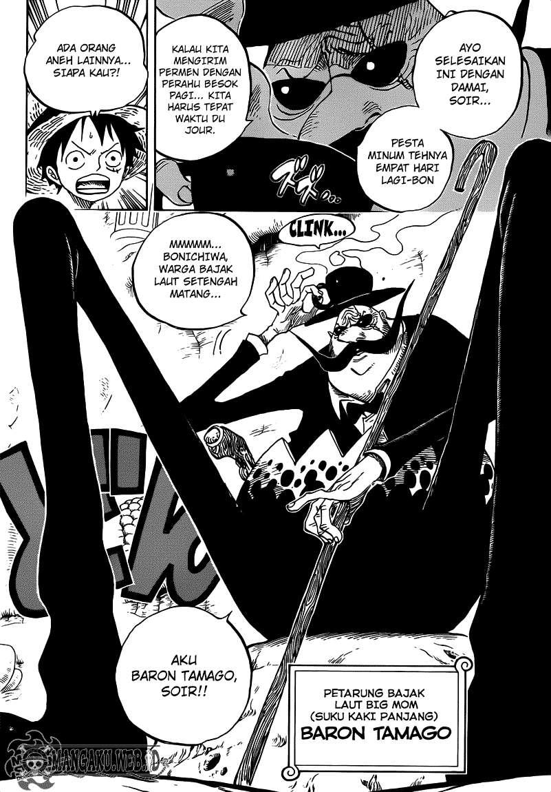 One Piece Chapter 651 Gambar 8