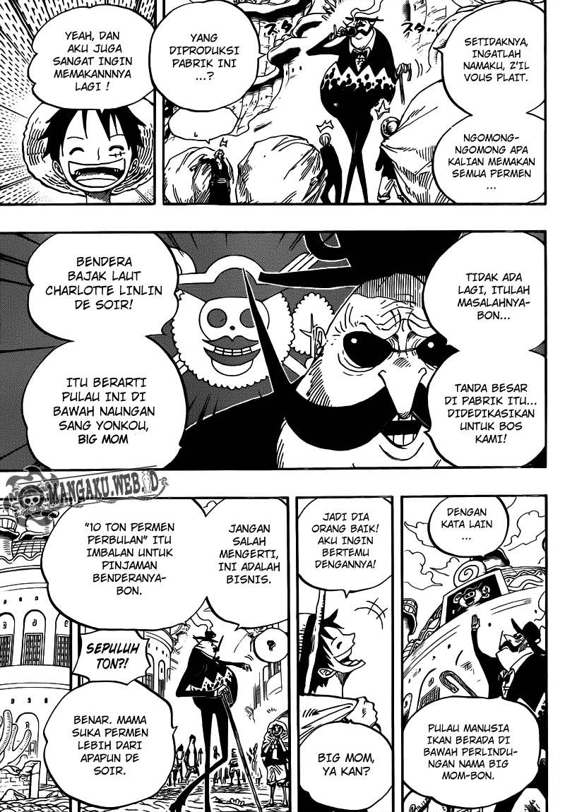 One Piece Chapter 651 Gambar 9