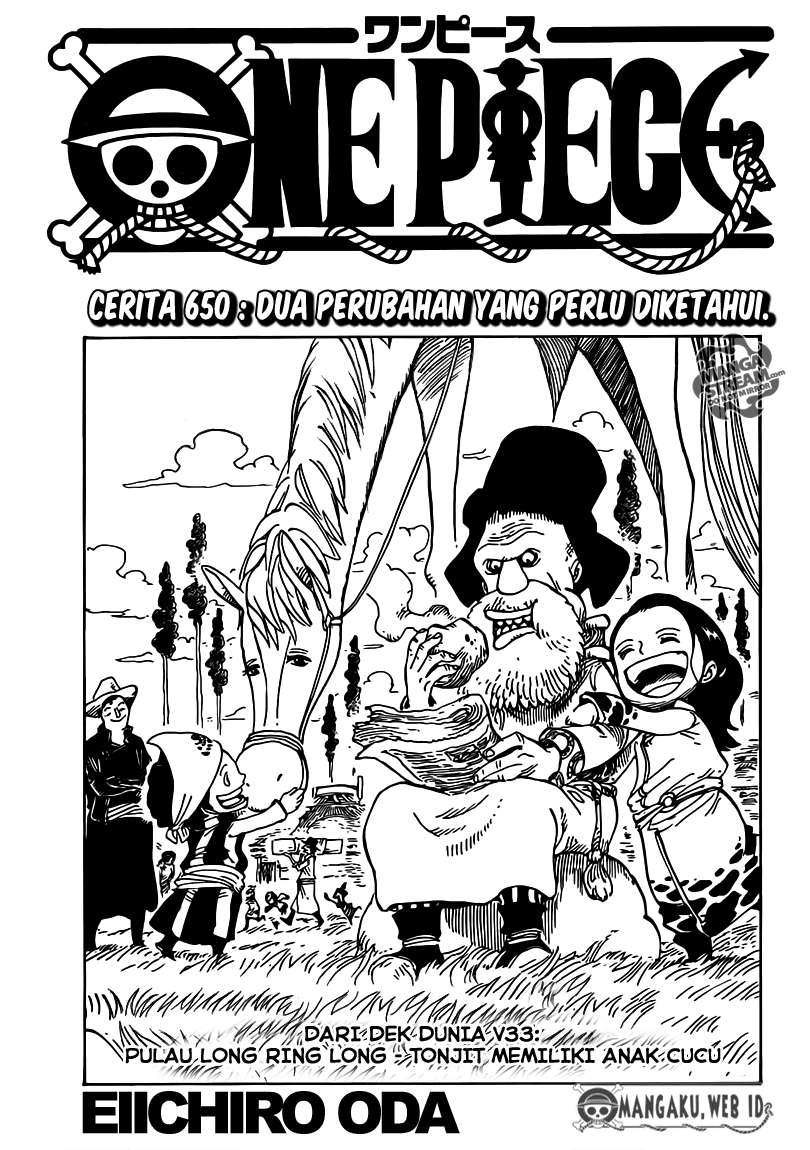Manga One Piece Chapter 650 gambar nomor 2