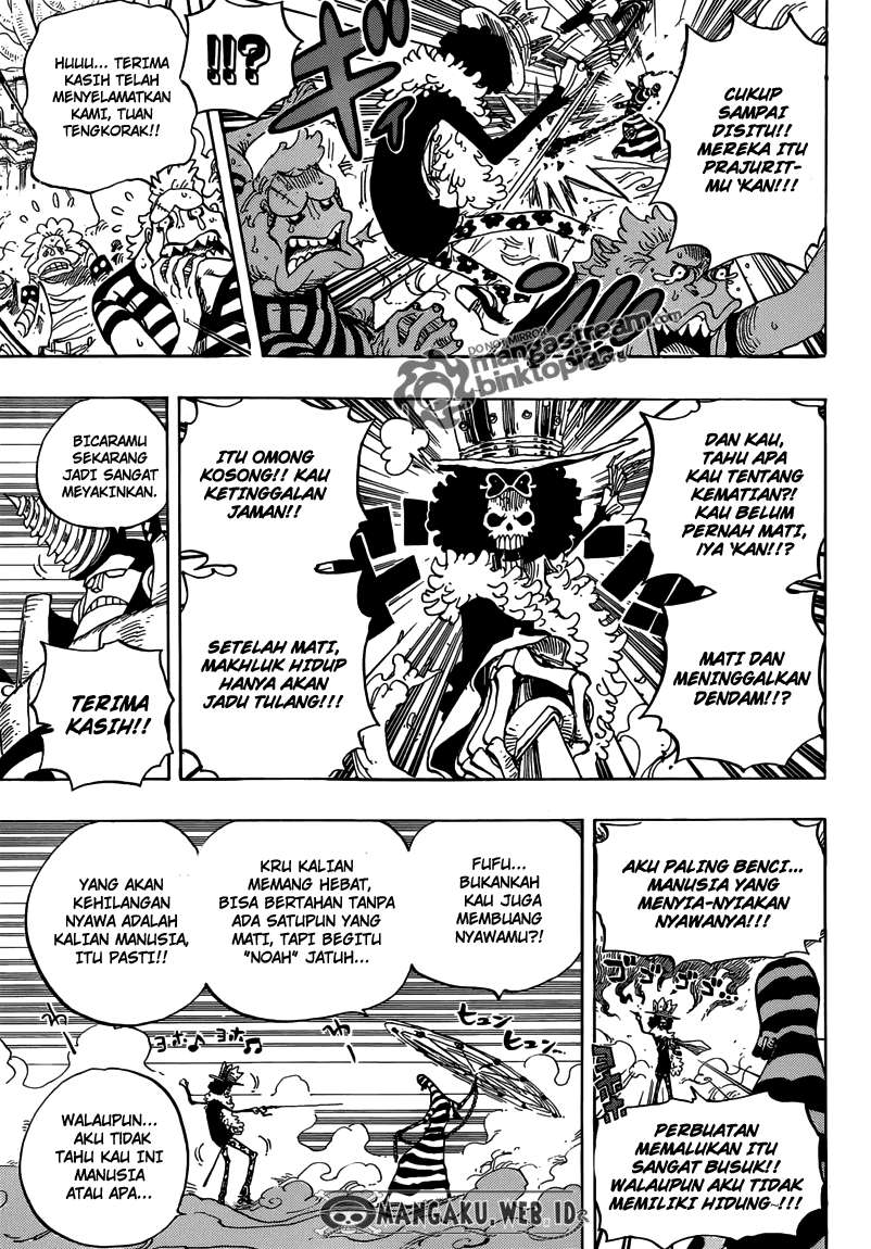 One Piece Chapter 645 Gambar 16
