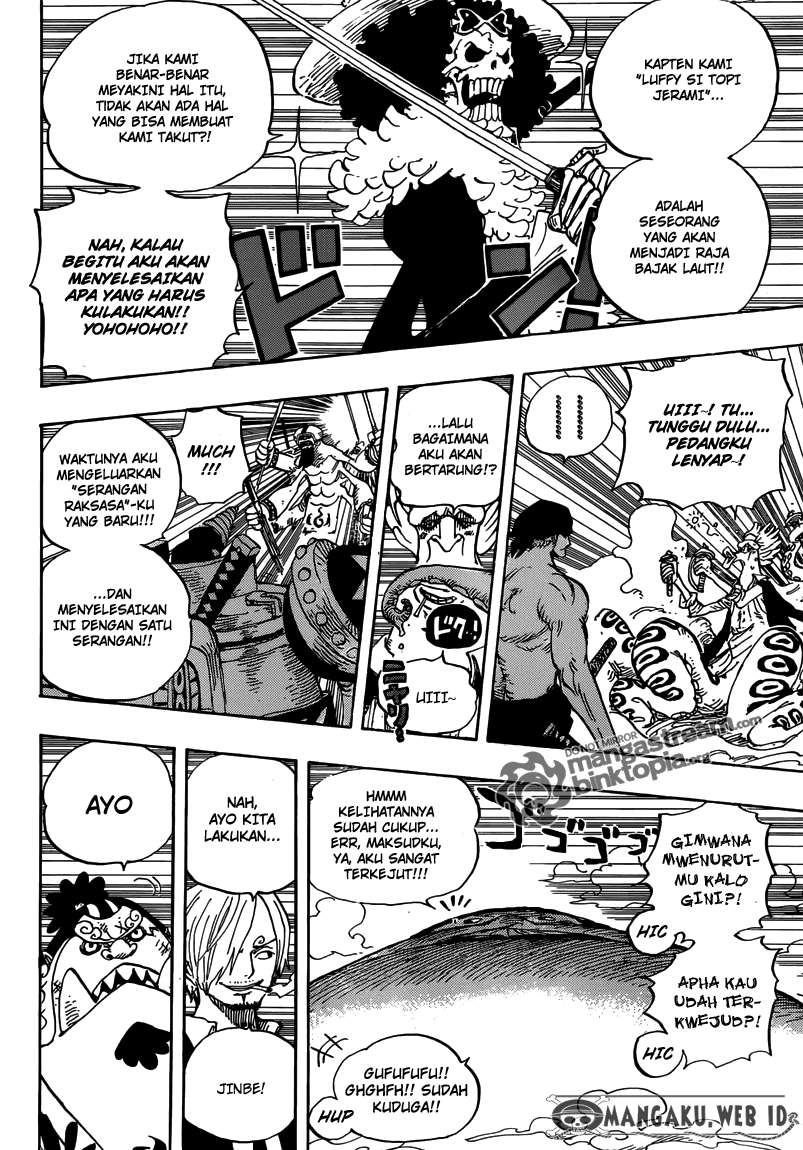 One Piece Chapter 645 Gambar 17