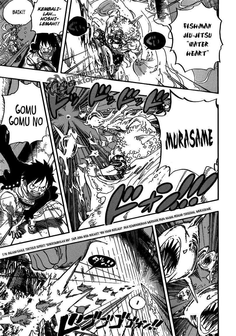One Piece Chapter 645 Gambar 10