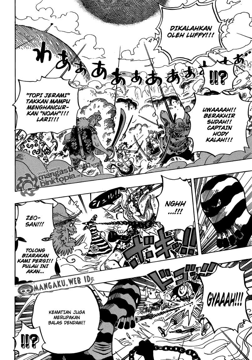 One Piece Chapter 645 Gambar 13