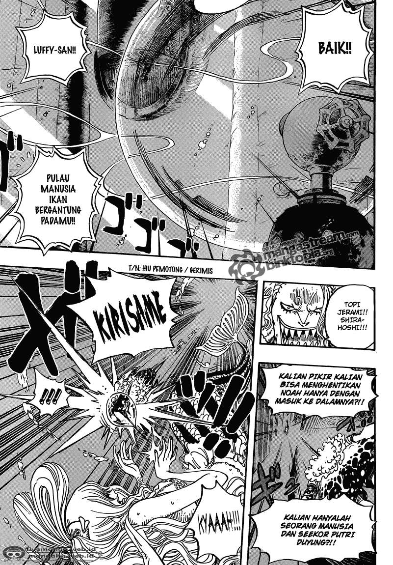 One Piece Chapter 641 Gambar 17