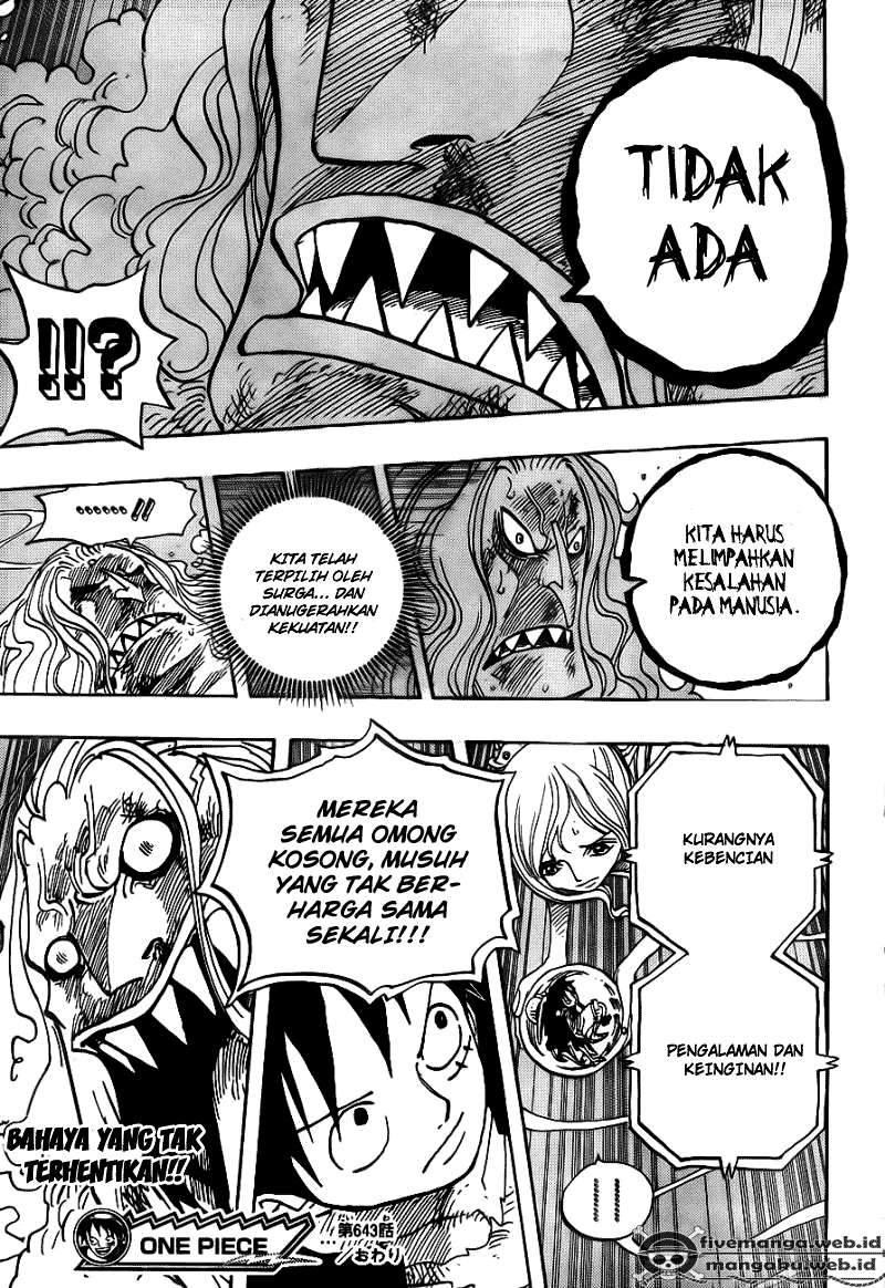 One Piece Chapter 643 Gambar 20