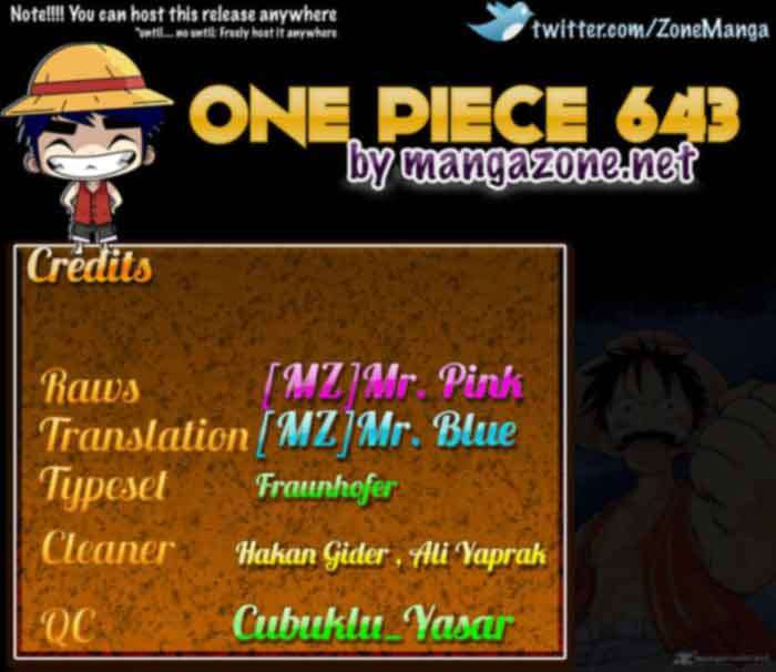 One Piece Chapter 643 Gambar 21