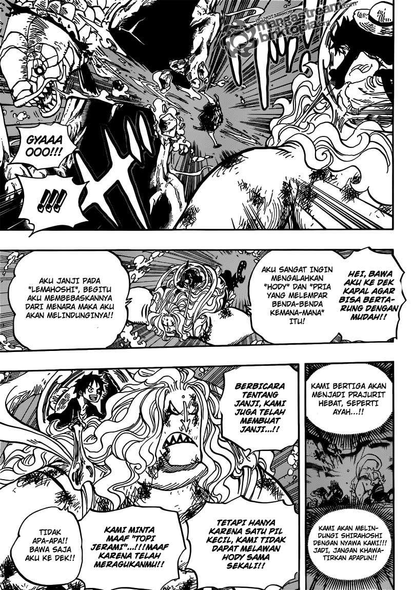 One Piece Chapter 638 Gambar 17