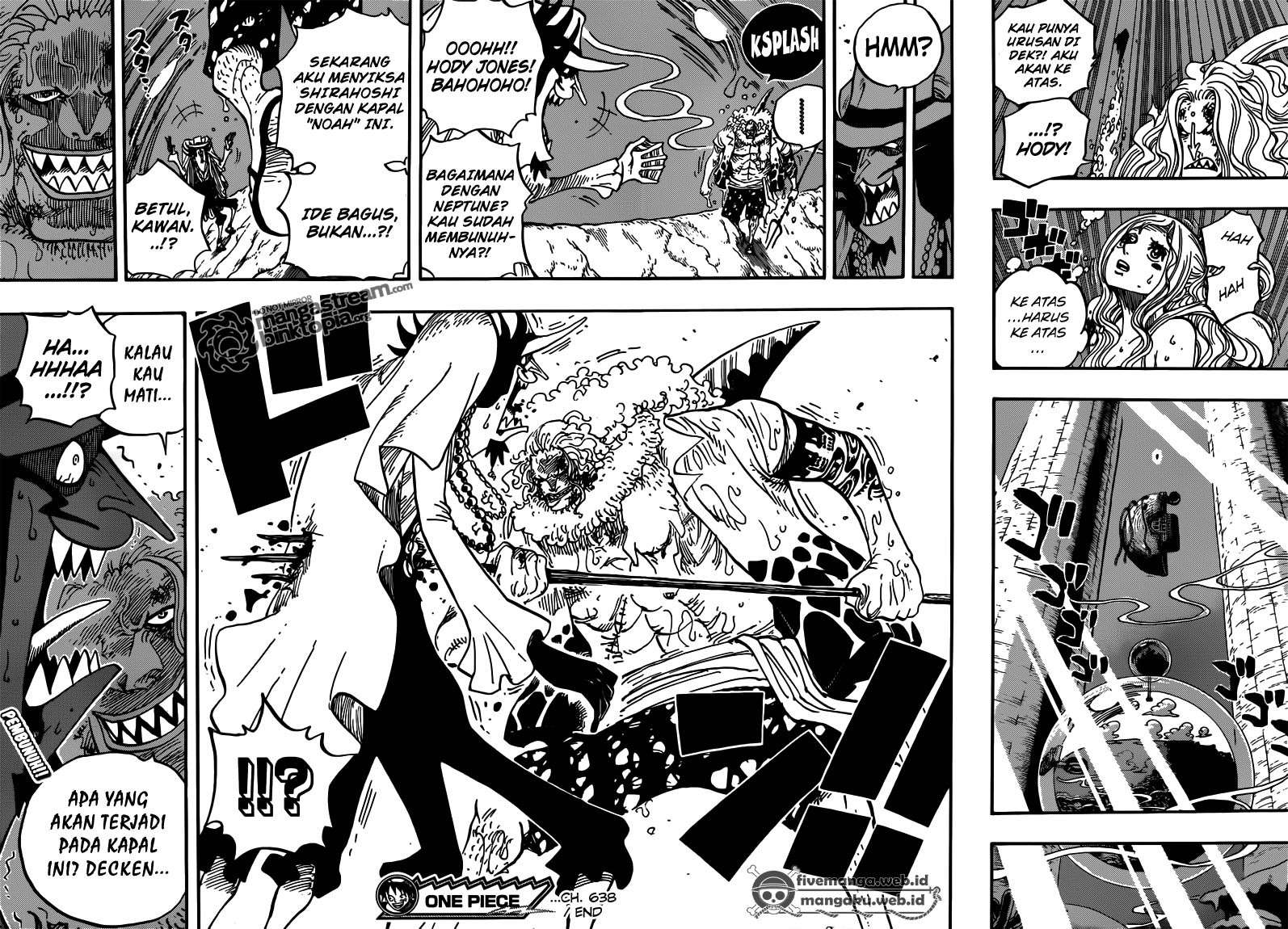 One Piece Chapter 638 Gambar 18