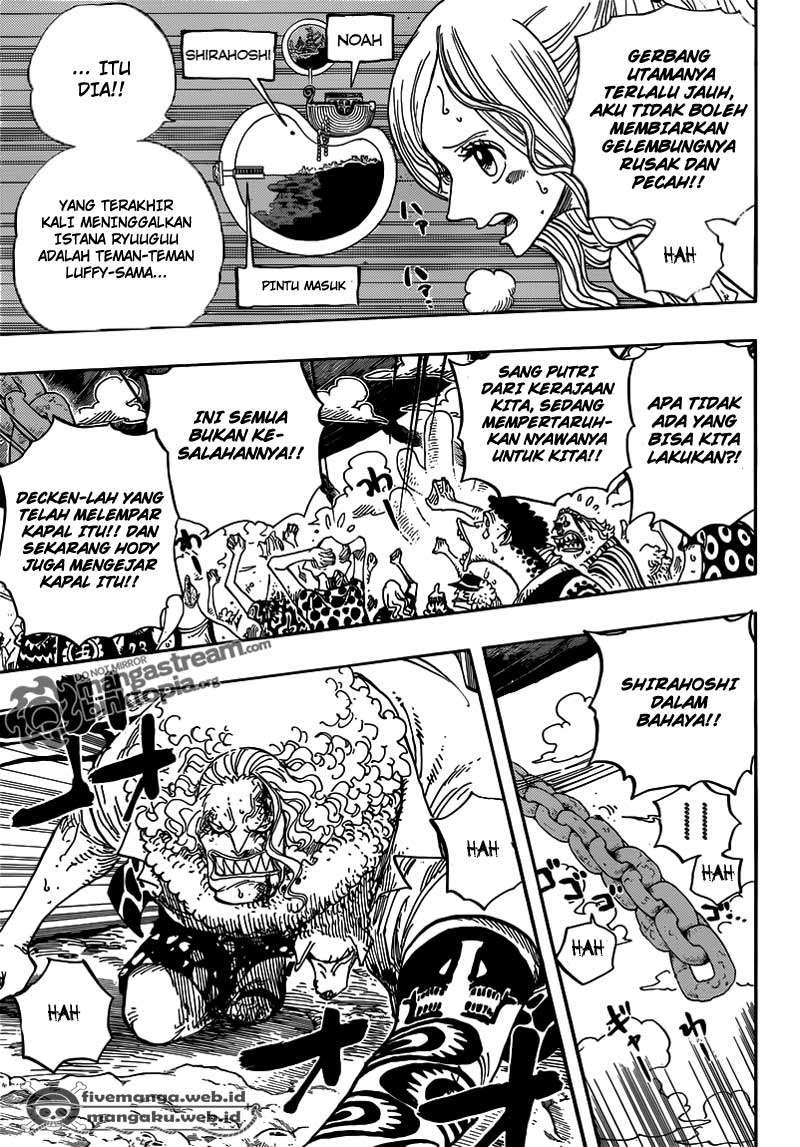 One Piece Chapter 638 Gambar 4