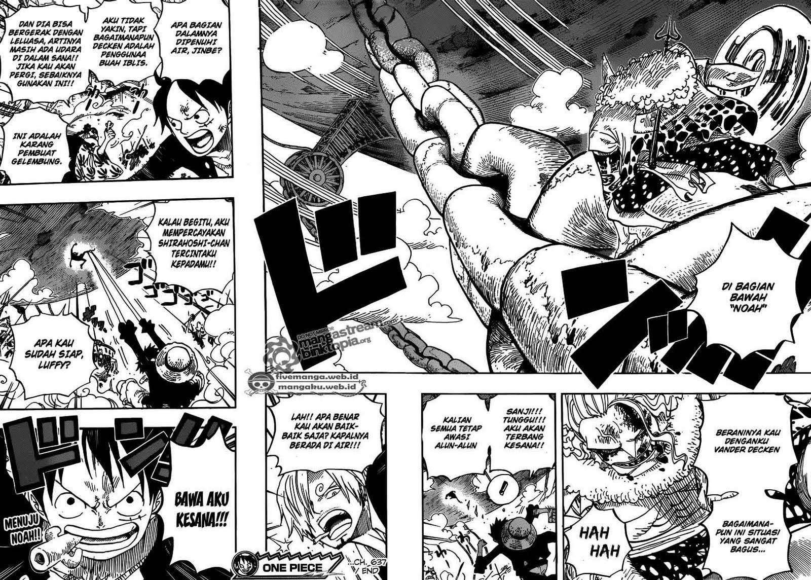 One Piece Chapter 637 Gambar 18