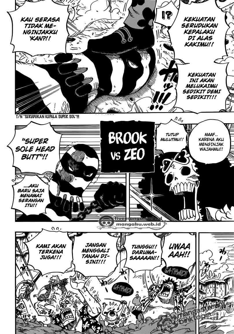 One Piece Chapter 640 Gambar 9