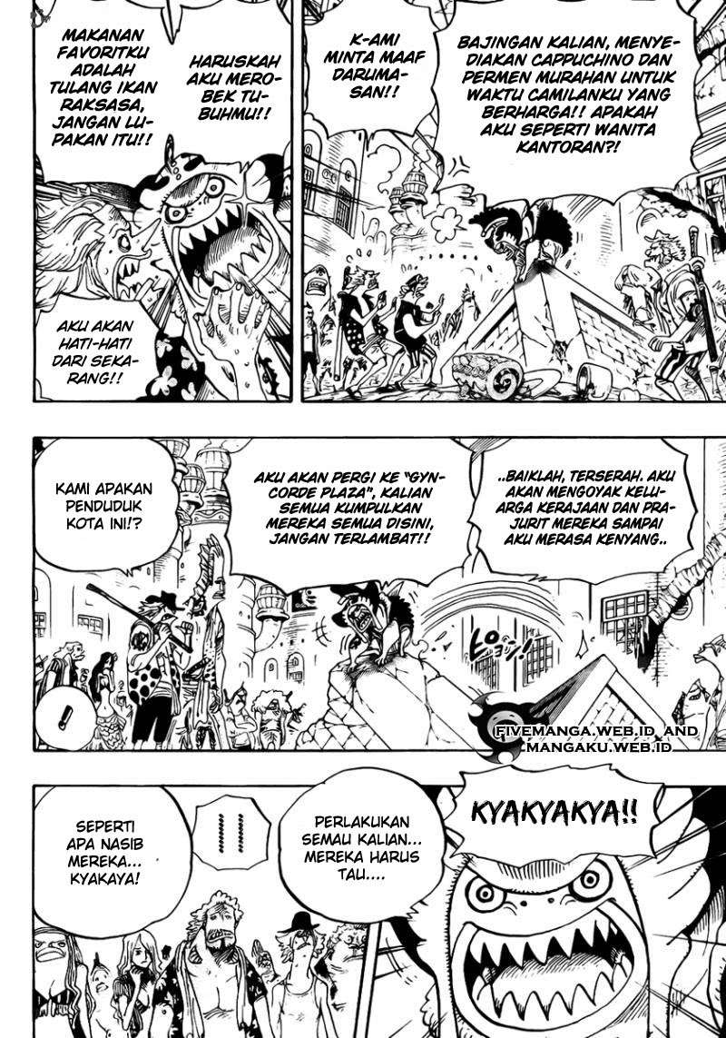 One Piece Chapter 629 Gambar 16