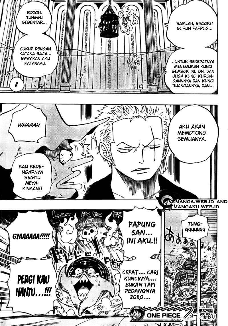 One Piece Chapter 629 Gambar 19