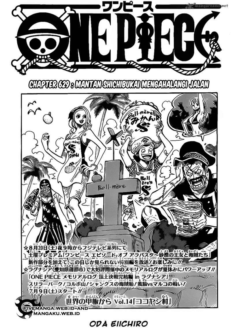 Komik One Piece Chapter 629 gambar nomor 1