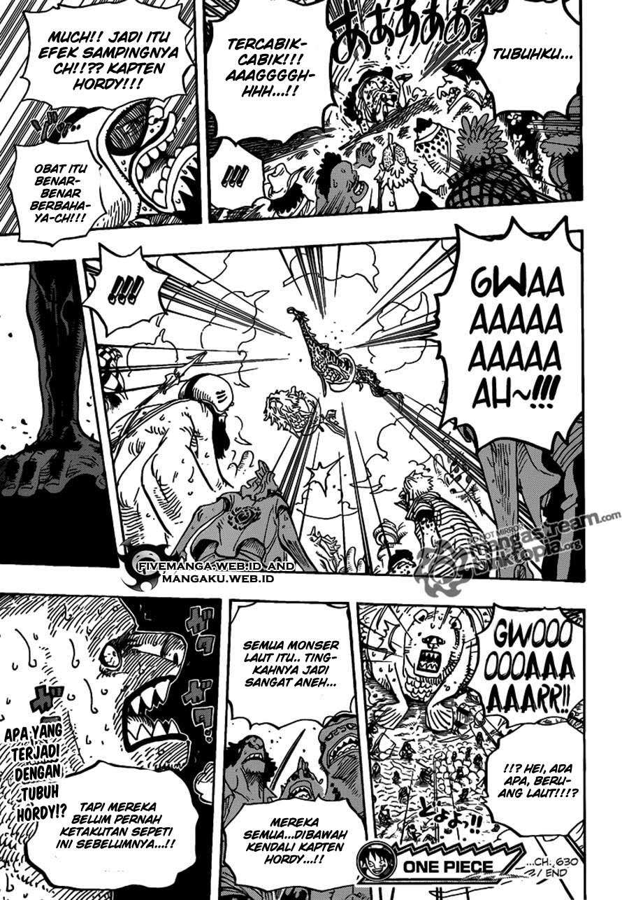 One Piece Chapter 630 Gambar 19