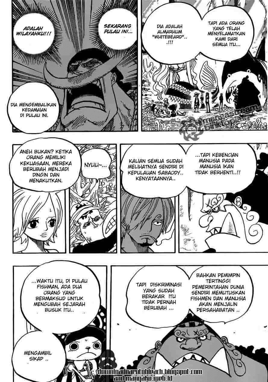 One Piece Chapter 620 Gambar 14