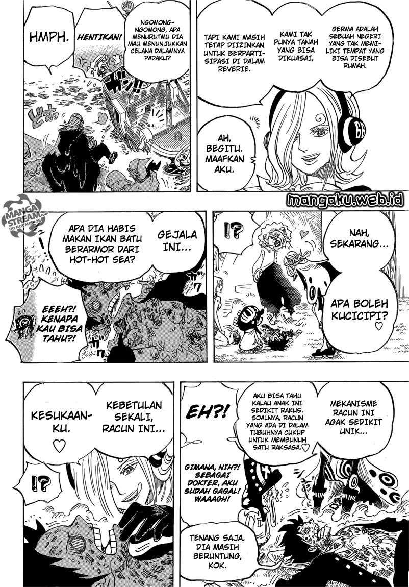 One Piece Chapter 826 Gambar 11