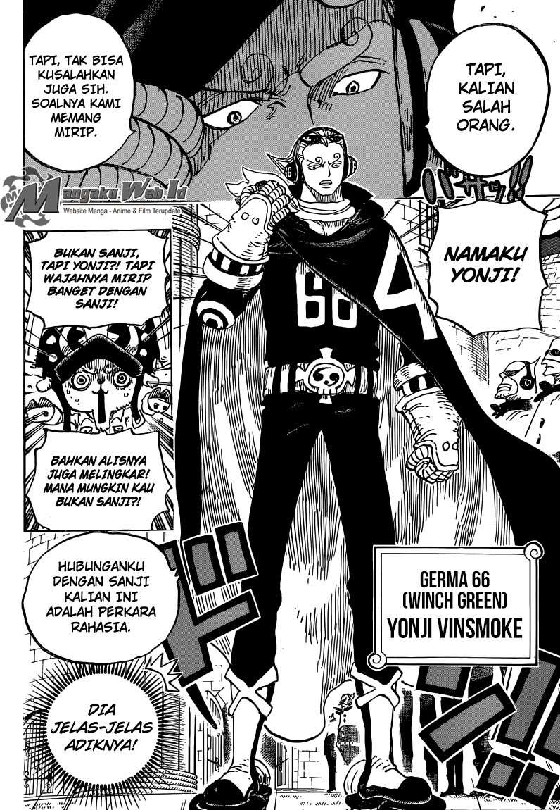 One Piece Chapter 826 Gambar 5