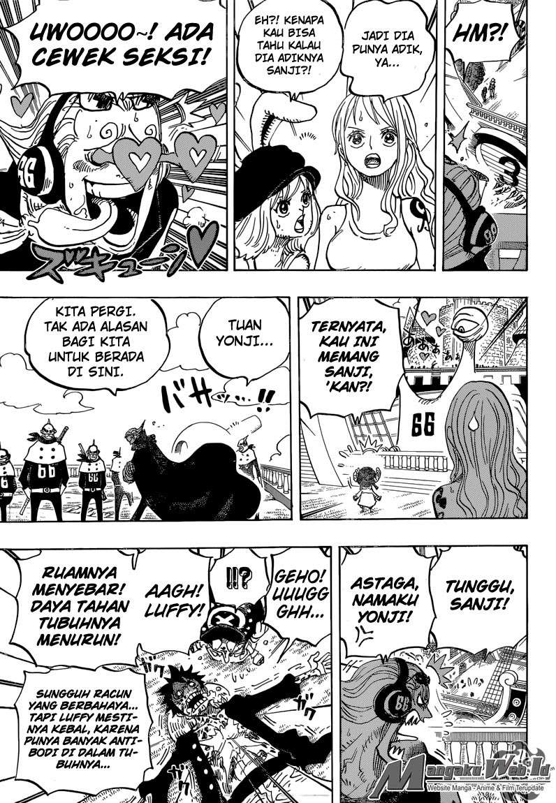One Piece Chapter 826 Gambar 6