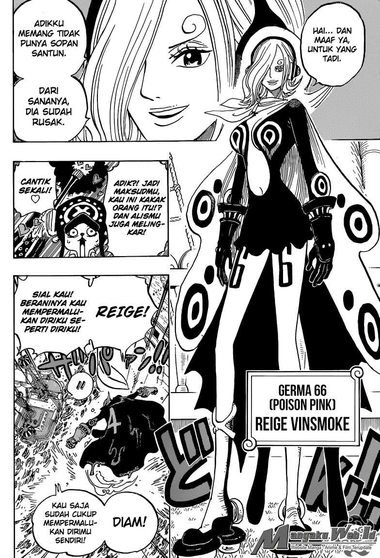 One Piece Chapter 826 Gambar 9