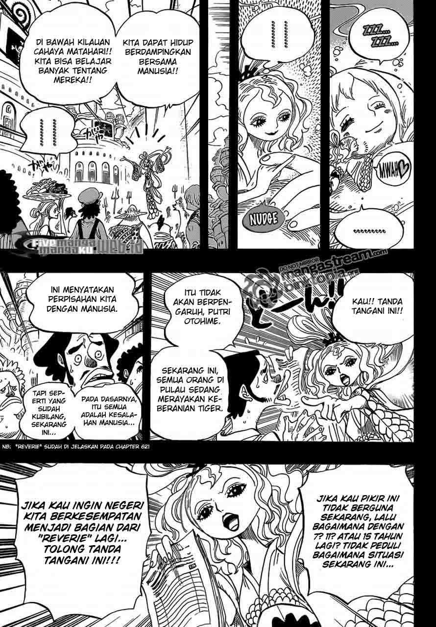 One Piece Chapter 622 Gambar 4