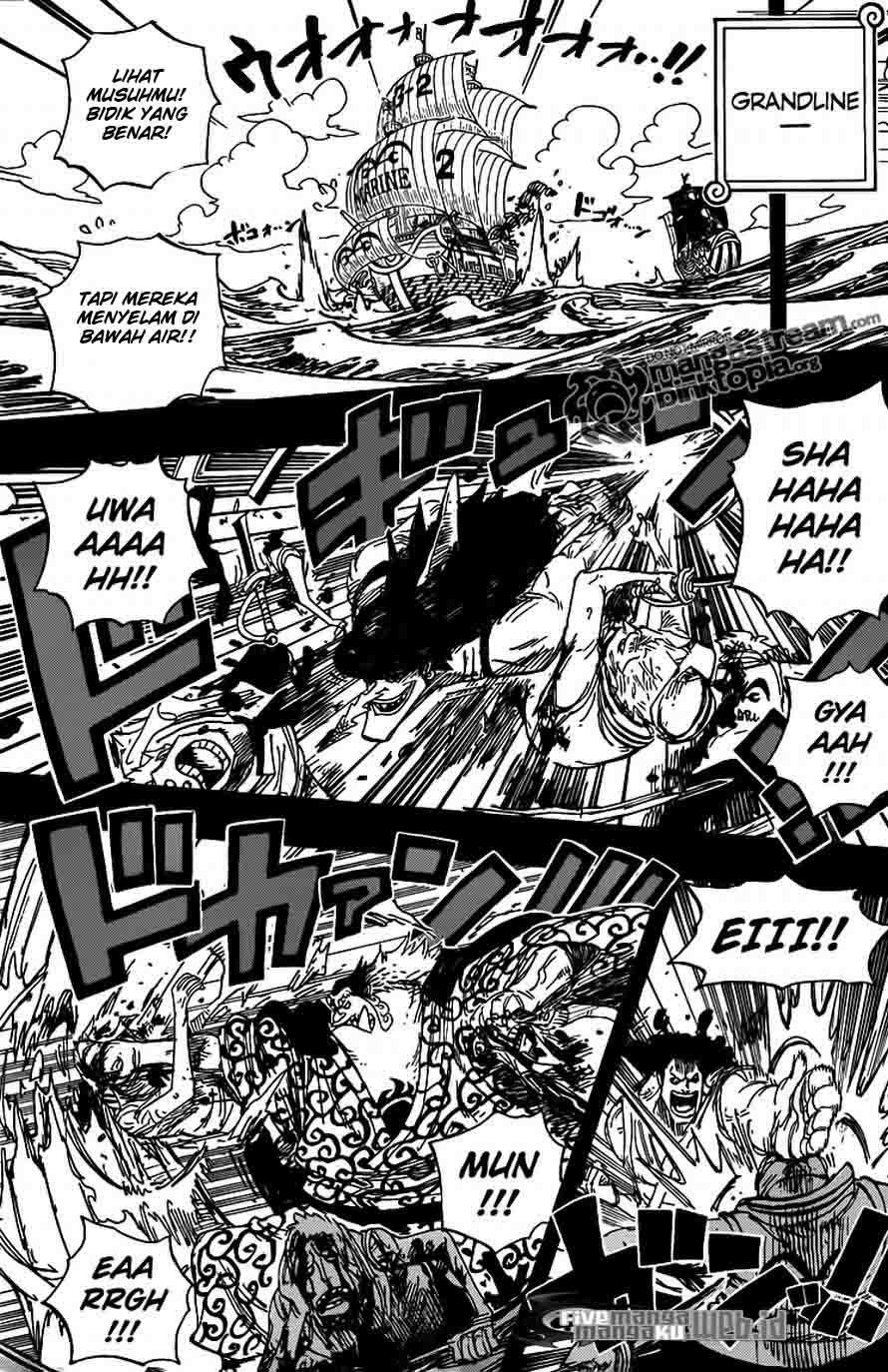 One Piece Chapter 622 Gambar 6
