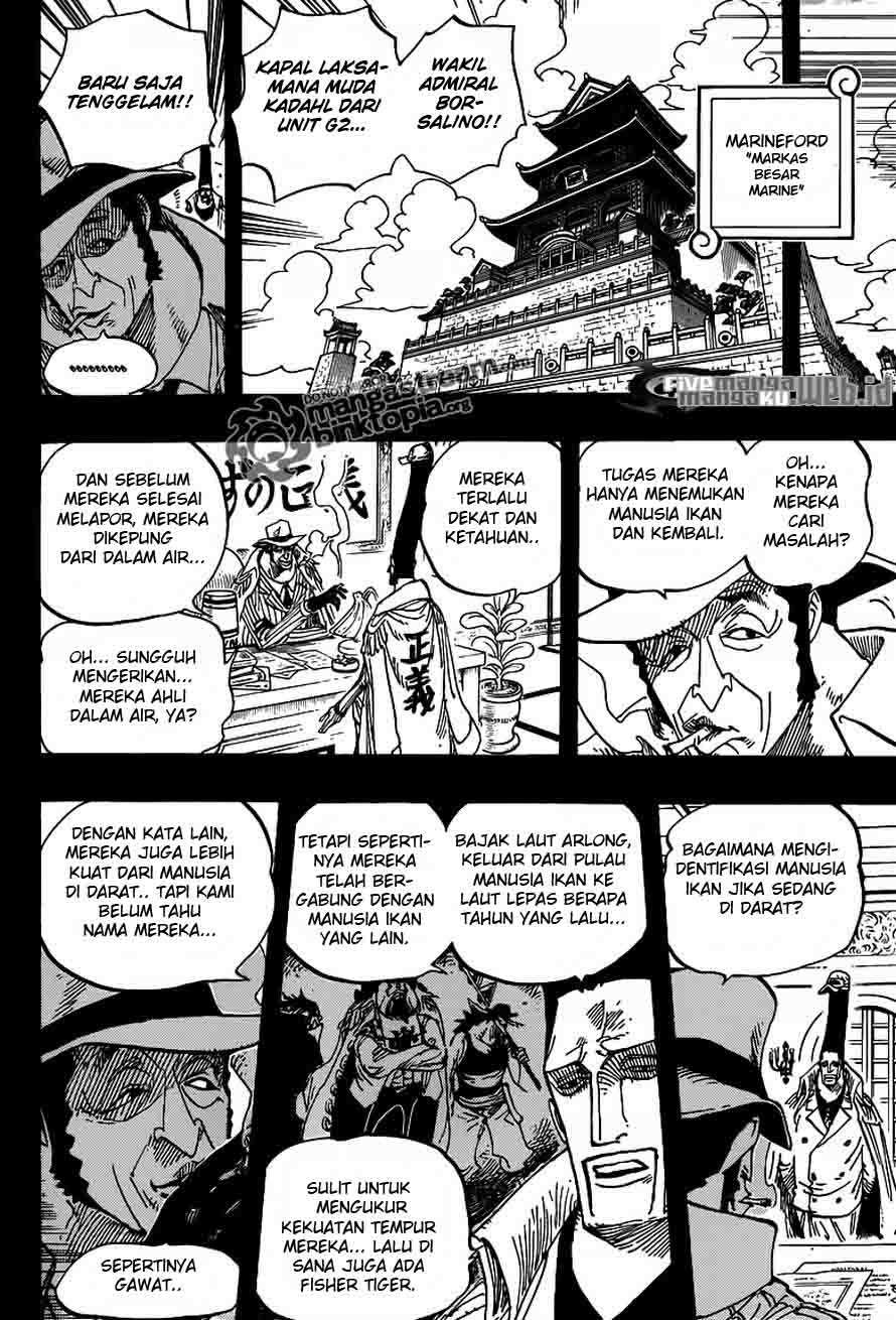 One Piece Chapter 622 Gambar 9