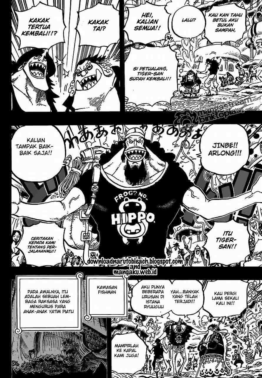 One Piece Chapter 621 Gambar 14