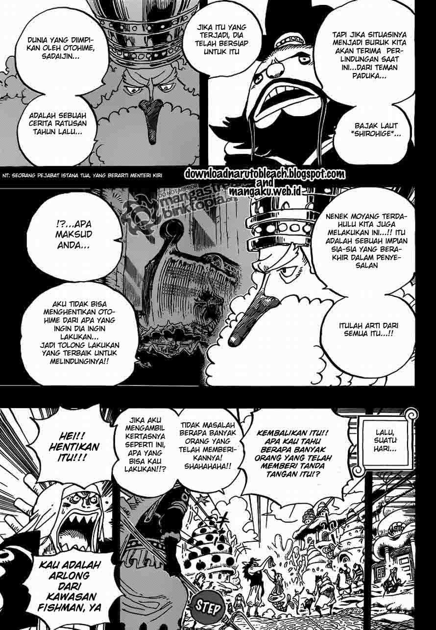 One Piece Chapter 621 Gambar 11
