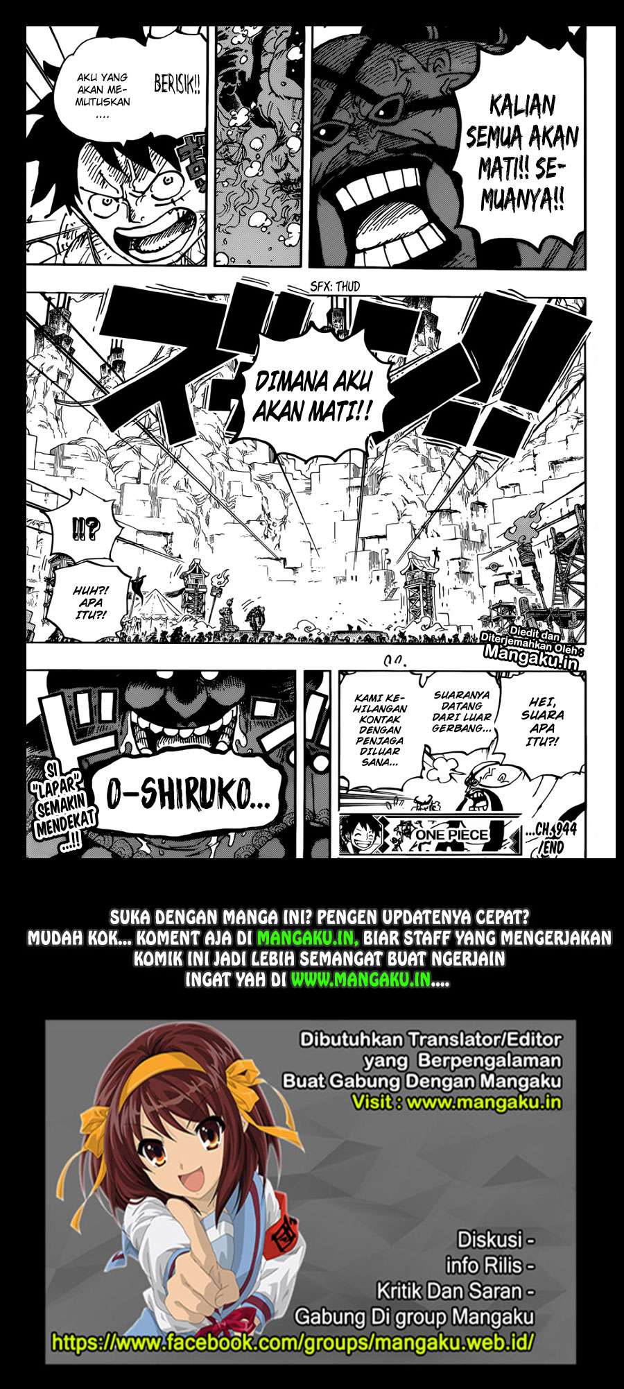 One Piece Chapter 944 Gambar 18
