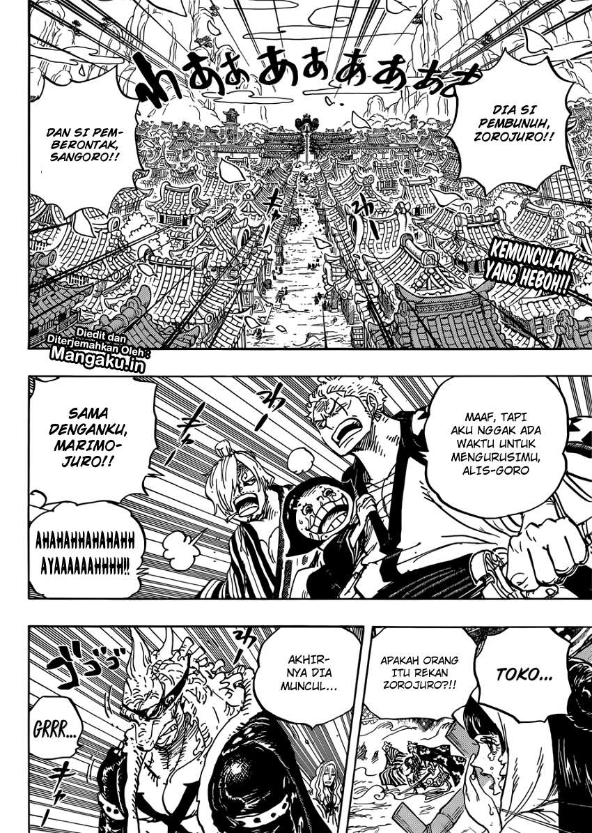One Piece Chapter 944 Gambar 3