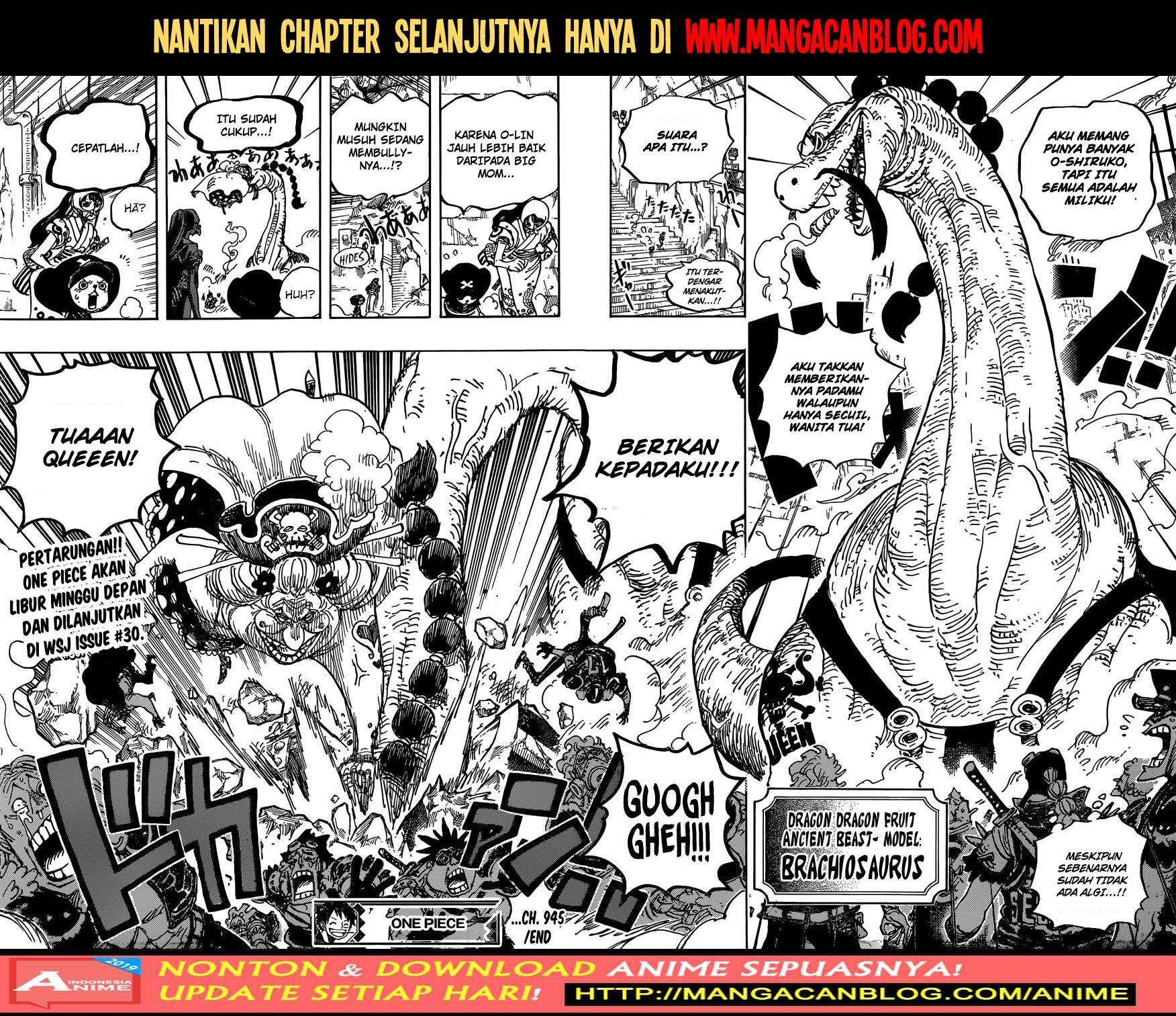 One Piece Chapter 945 Gambar 18