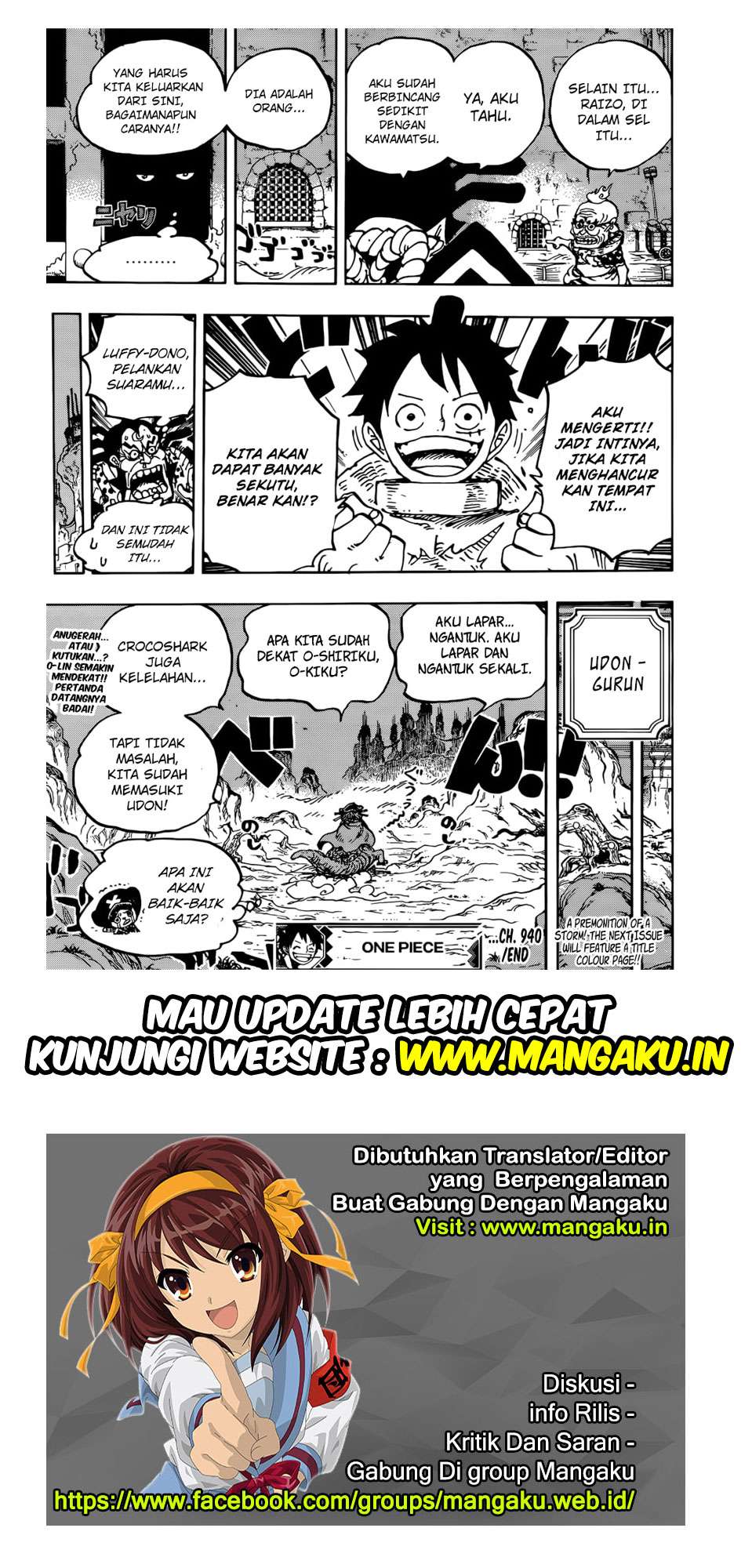 One Piece Chapter 940 Gambar 18