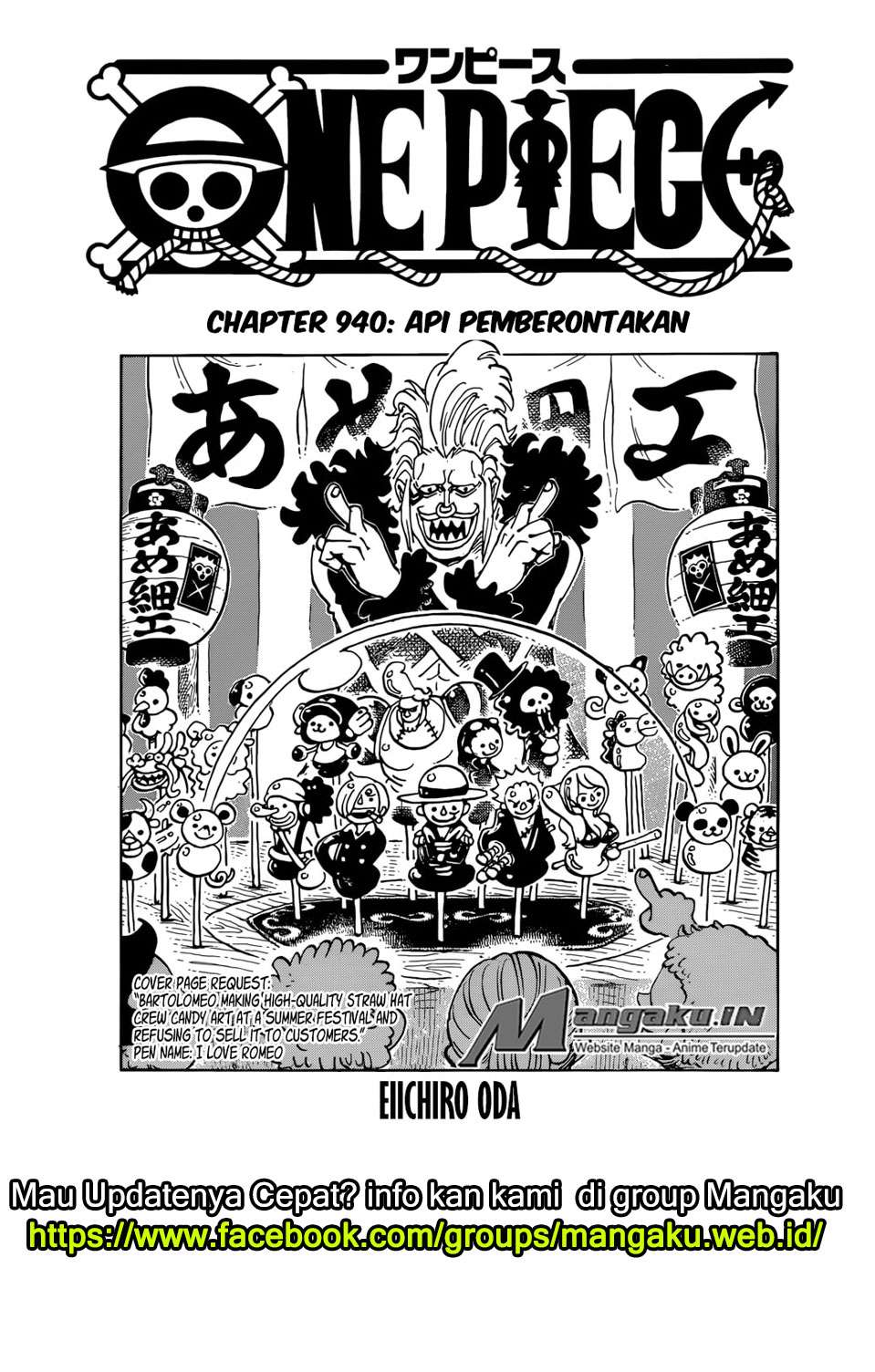 Manga One Piece Chapter 940 gambar nomor 2