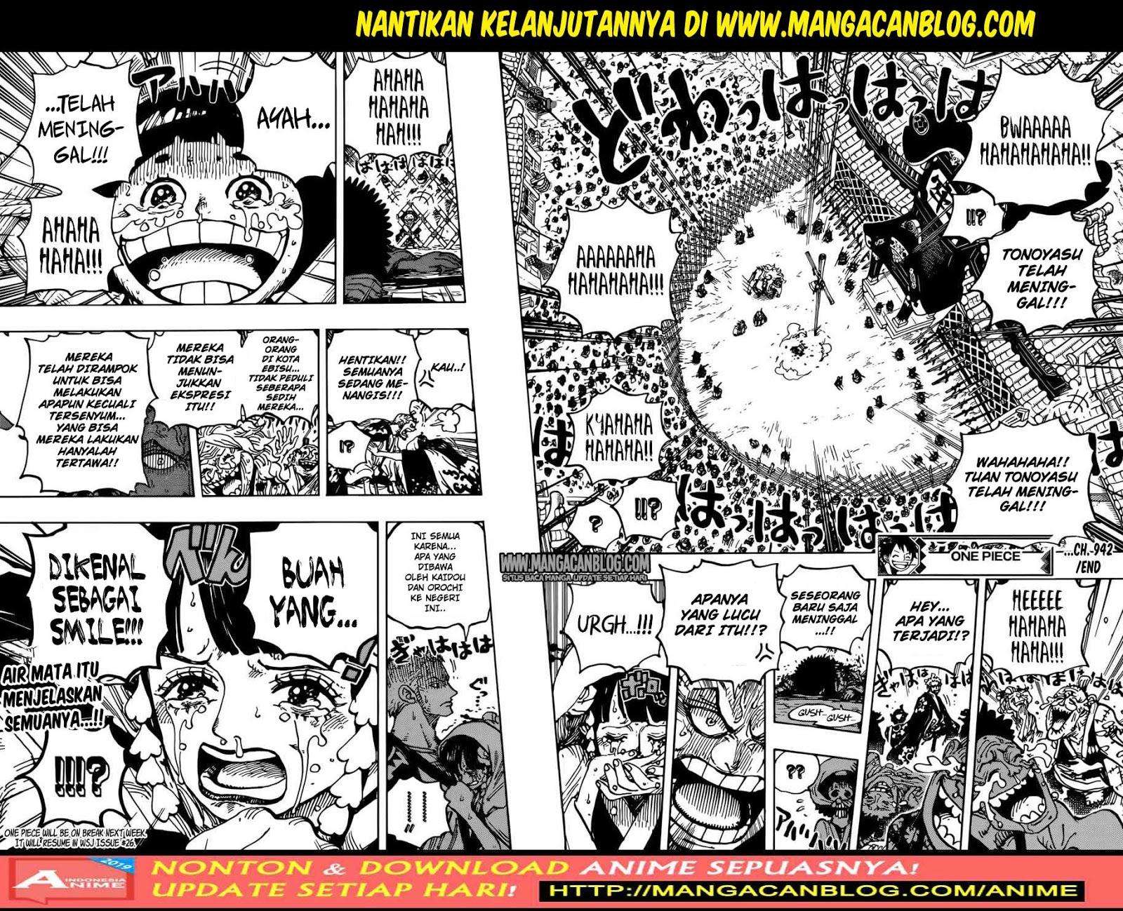 One Piece Chapter 942 Gambar 16