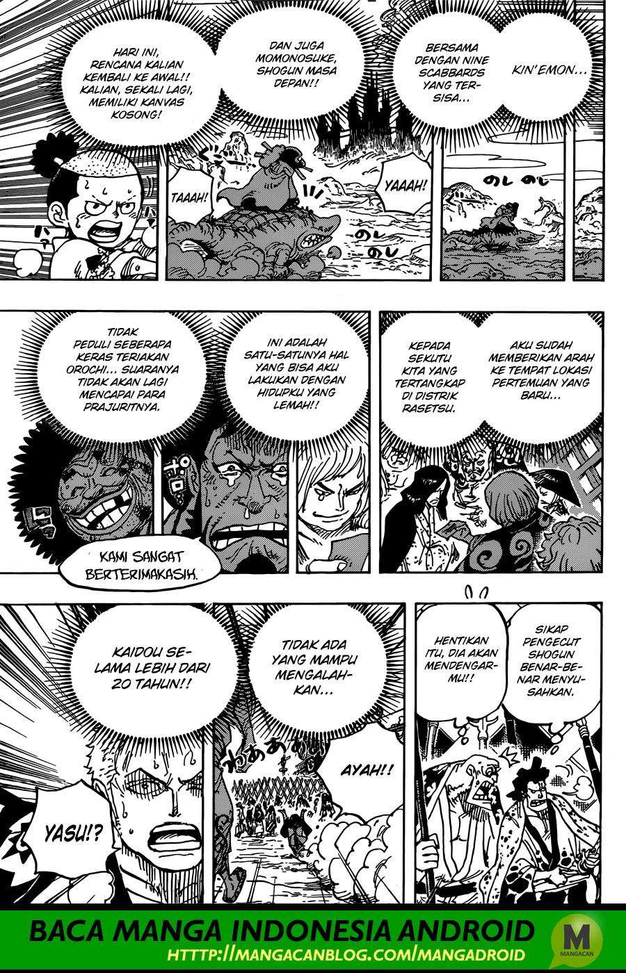 One Piece Chapter 942 Gambar 13